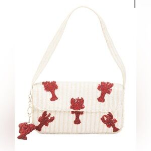 VIRAL Lobster Beaded Bag